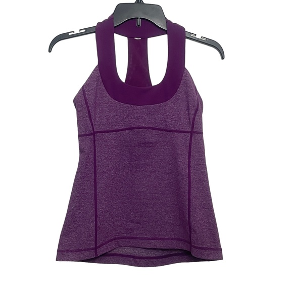 Lululemon‎ Small (see measurements)Halter Razor Back Tank Purple - Picture 3 of 6